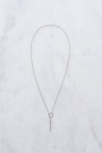 Silver Threader Necklace